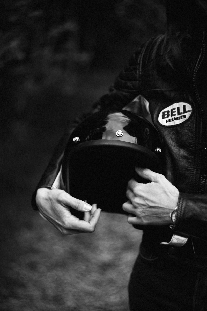 portrait Moto bmw Lac de Derborence