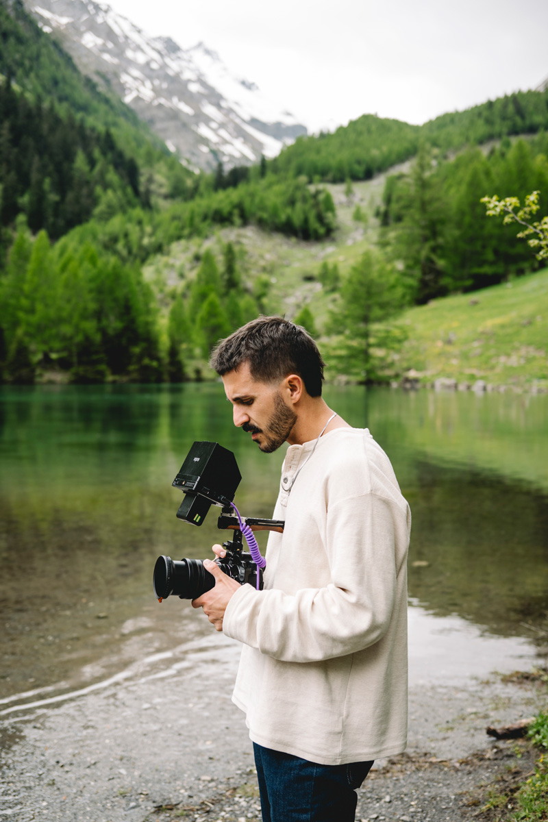backstage François Mesot Lac de Derborence