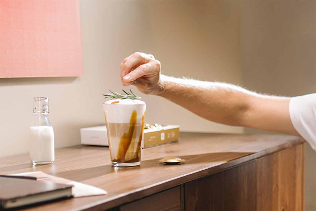 backstage recettes Nespresso volluto