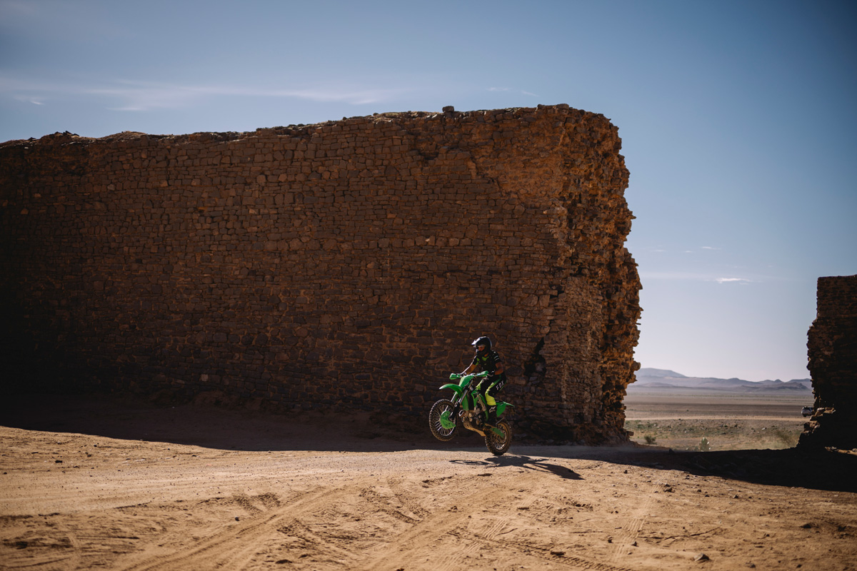 Motocross desert Marroc