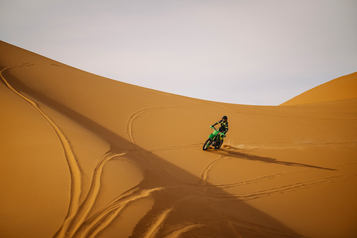 Motocross desert Marroc