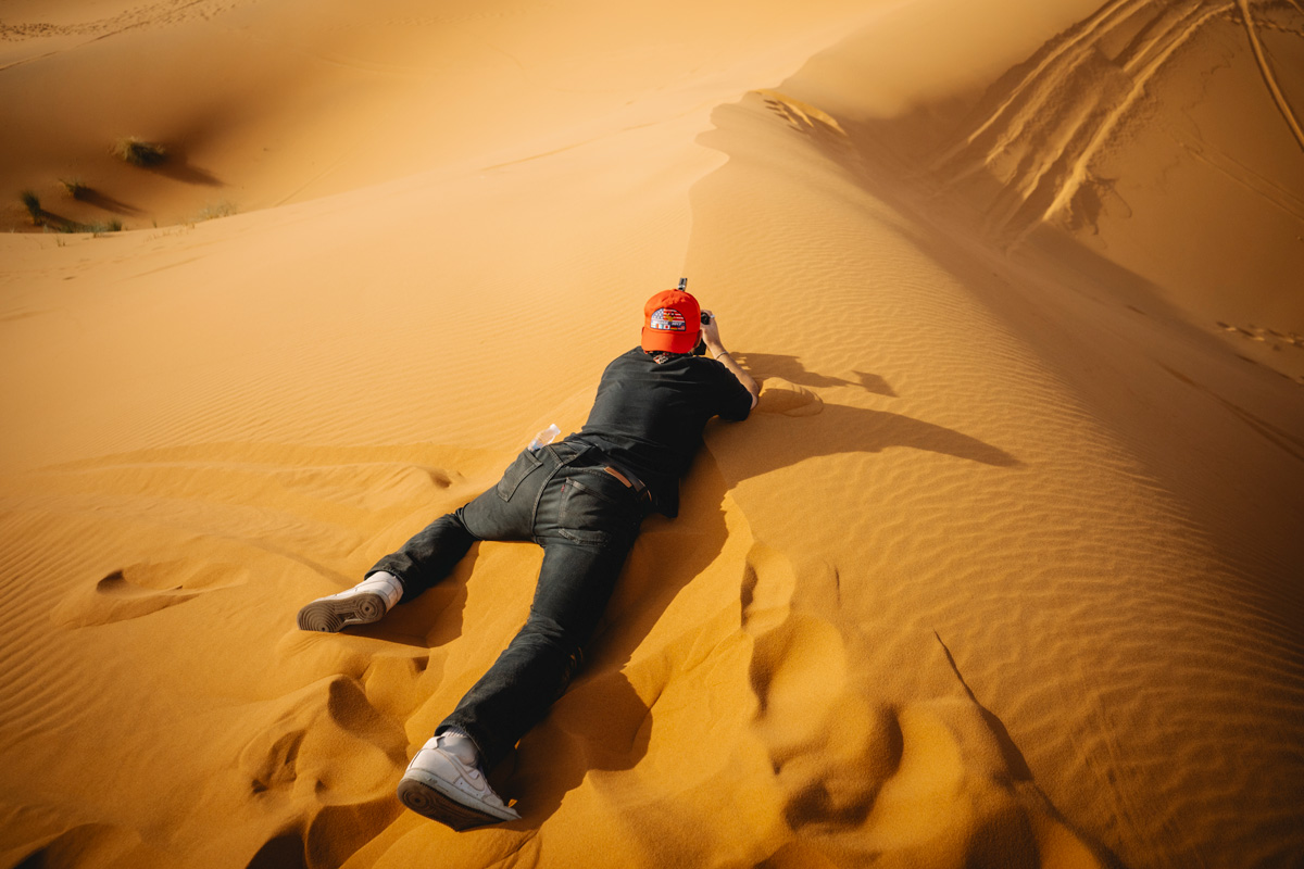 Motocross desert Marroc sport backstage