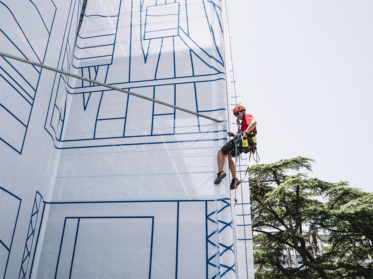 photo travaux siege vaudoise assurances