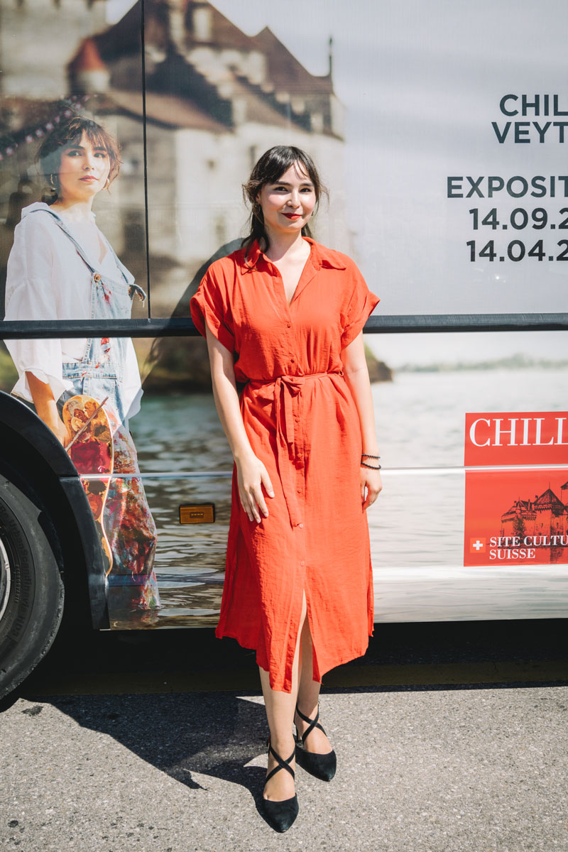 Bus des transports publics VMCV en  Suisse romande