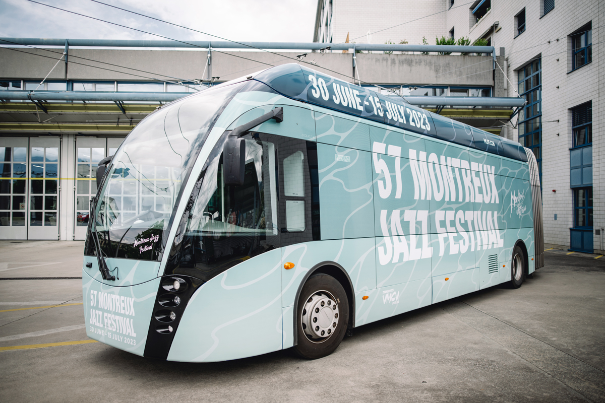 Bus des transports publics VMCV en  Suisse romande
