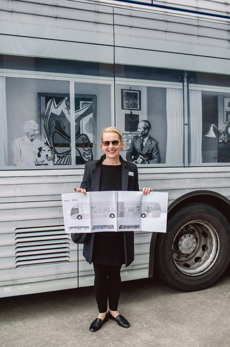 Bus des transports publics VMCV en  Suisse romande