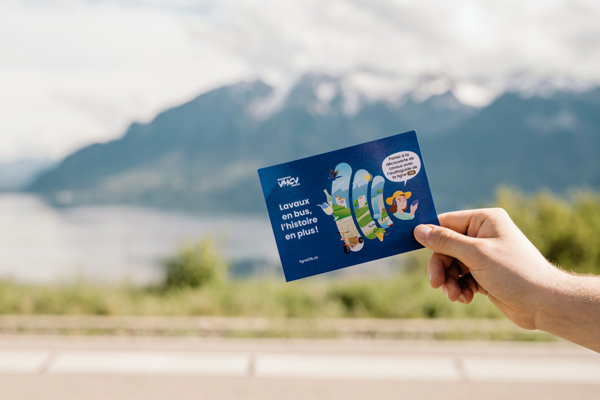 Bus des transports publics VMCV en  Suisse romande