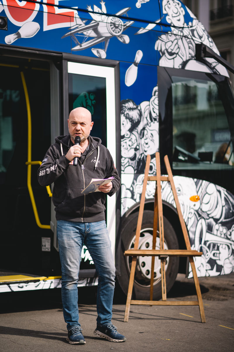 Bus des transports publics VMCV en  Suisse romande
