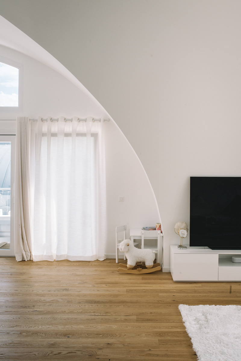 Photographie d’architecture moderne interieur réalisée pour le Groupe Volet