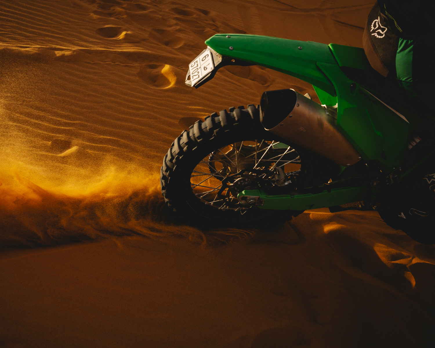 Motocross desert Marroc