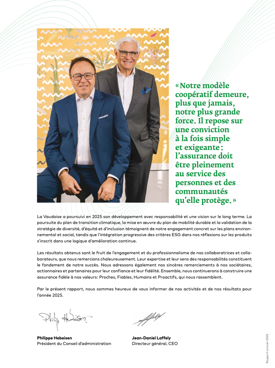 capture d'écran rapport annuelle 2025